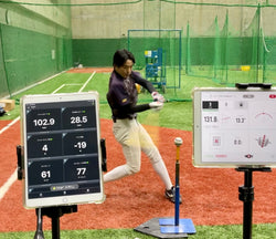 NobleAction スポンサー募集 バッティング測定(明治大学)